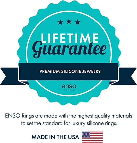 Miniatura 3 de Enso Rings Halo Legend, Anillo de silicona fabricado en los Estados Unidos Calidad de por vida un anillo de silicona ultra cómodo, transpirable