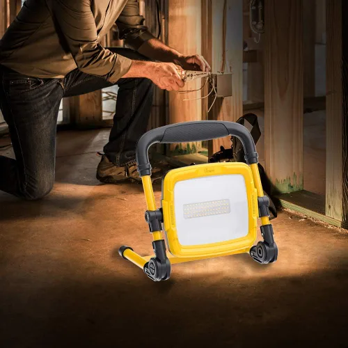Miniatura 2 de Feit Electric Luz de trabajo LED de 54 W, 5000 lúmenes, luz de inundación ultra brillante, luz de trabajo LED portátil enchufable, clasificación