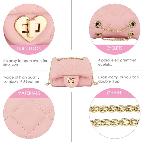 Miniatura 3 de mibasies Bolso cruzado para niñas y niños pequeños