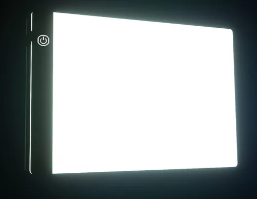 Caja de luz LED de trazado portátil A4, ultrafina y regulable, cable USB, alimentada por cable USB, cajas de copia para artistas, dibujo de