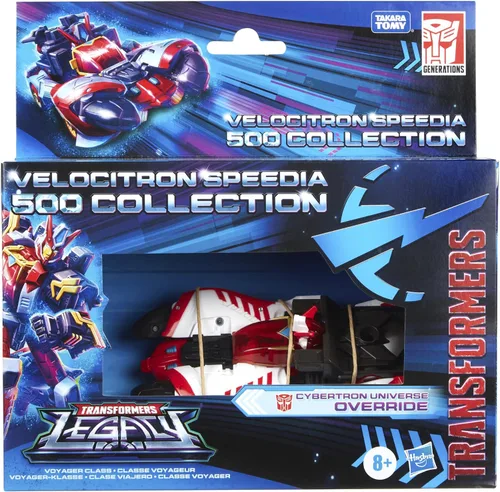 Miniatura 2 de Transformers Generations Legacy Voyager Class Velocitron Speedia 500 Colección de figuras: Cybertron Universe Override 18