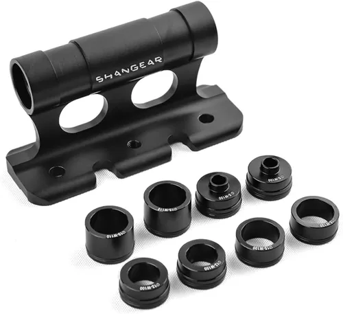 Miniatura 6 de Soporte de bicicleta de montaje, clip fijo para horquilla delantera de bicicleta, bloque de bicicleta de montaje en horquilla con adaptador de 4