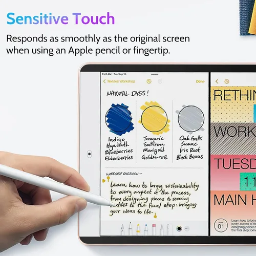 Miniatura 4 de Peslv Protector de pantalla magnético de privacidad para iPad de 9ª, 8ª, 7ª generación de 10.2 pulgadas, iPad Air 3ª y iPad Pro de 10.5 pulgadas