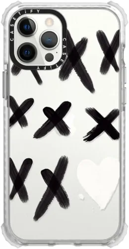 Miniatura 10 de CASETiFY Ultra Impact - Funda para iPhone 12 Pro Max (protección contra caídas de 9.8 pies), estampado de vaca, transparente