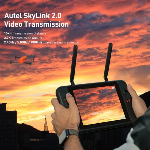 Miniatura 5 de Autel Robotics EVO II PRO Enterprise V3, 6K 1" CMOS, 20MP y 6K/30fps, brazos de fibra de carbono, vuelo de 42 minutos, transmisión de video de 15