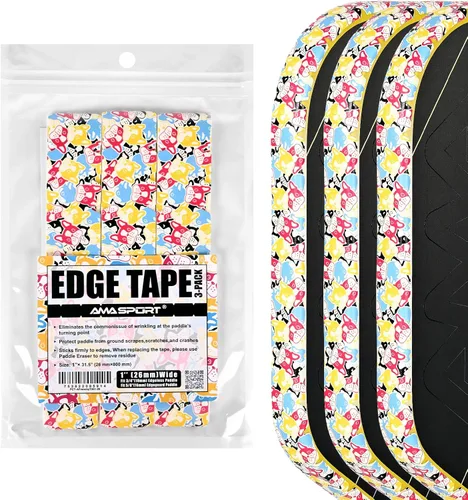 Miniatura 43 de PICKLETECH Pickleball Edge Guard Tape – Pink Unicorn Pattern Edge Tape for Pickleball Paddle - Fit Perfectly Curved Edge - No Wrinkling Sonrisa verde