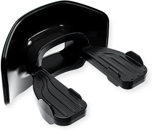 Miniatura 5 de Protector bucal de fútbol X0 – Protector de labios – Negro Bionic – Absorción de golpes – Talla única