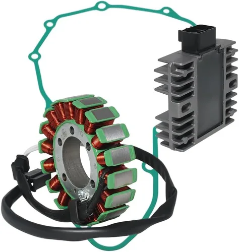 Miniatura 6 de Bobina de estator, rectificador regulador, juego de juntas para Kawasaki EX650 ER-6F, para Kawasaki ER400 ER-4N para Kawasaki Ninja 400R EX400