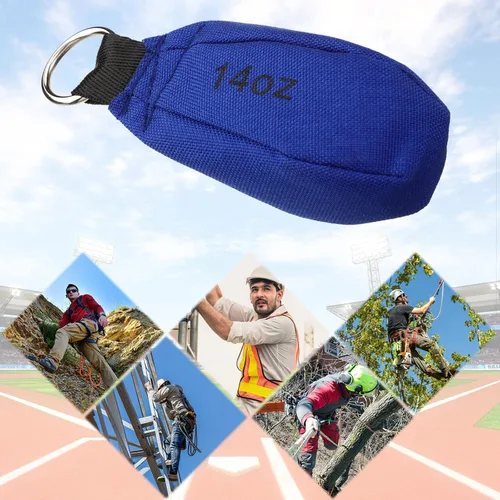 Miniatura 7 de Oudain 4 Piezas Bolsas de Peso de Lanzamiento a Granel Multi-Capa Bolsas de Peso de Lanzamiento al Aire Libre Arborista Bolsa de Cuerda de Escalada