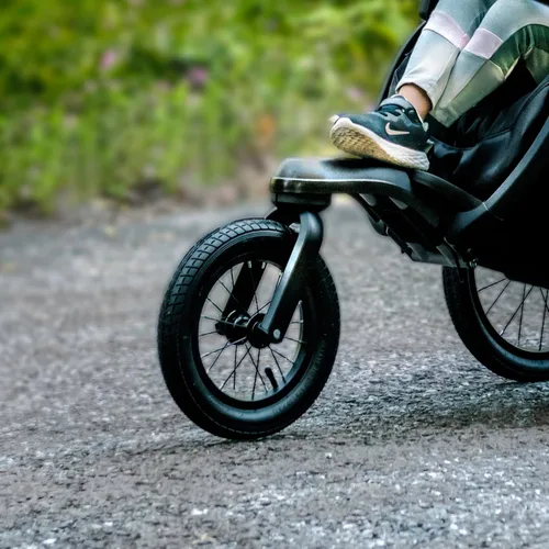 Miniatura 9 de Chicco TRE - Cochecito para correr, cochecito todo terreno, compatible con asientos de automóvil Chicco (no incluidos), equipo de viaje para bebé