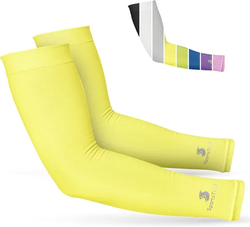 SportsTrail Mangas Refrescantes para Brazos para Hombres y Mujeres – Transpirables, Protección Solar UV, Mangas Deportivas para Brazos para Mujeres,