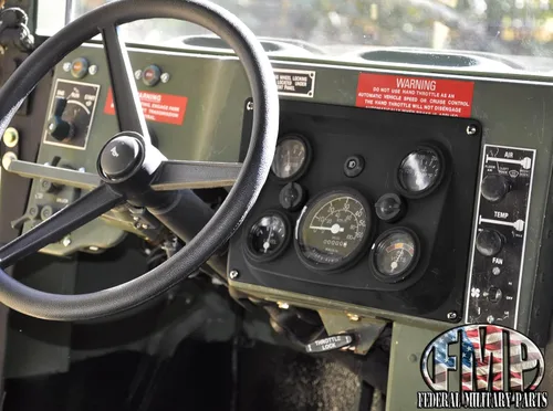 Miniatura 5 de Federal Military Part - Indicador de repuesto para salpicadero de velocímetro, 0-60 mph, compatible con Humvee y todos los vehículos militares