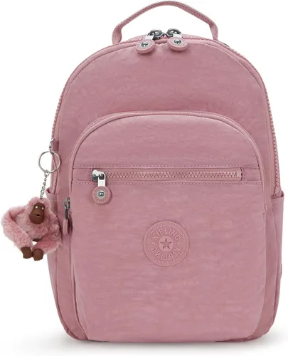 Miniatura 125 de Kipling Mochila para portátil Seoul de 15 pulgadas para mujer, duradera, espaciosa, con correas acolchadas para el hombro, funda protectora