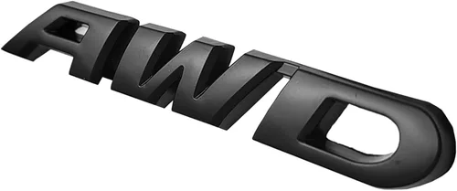 Miniatura 4 de OnlyYou.X AWD Emblema 3D Logo AWD calcomanía gruesa para camioneta y automóvil, 2 piezas de metal negro