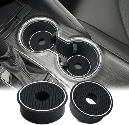 Miniatura 10 de Auovo Espaciador de repuesto para portavasos de 2.75 pulgadas, apto para Chevy Camry, accesorios de silicona, soporte para tazas, elevador