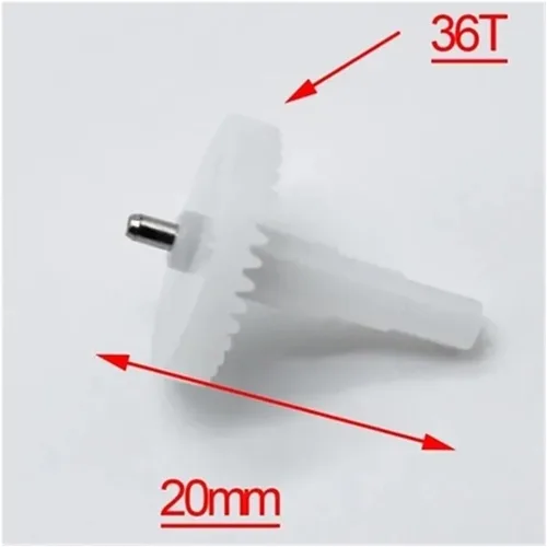 Miniatura 2 de 20PCS 36T 0.787 in largo engranaje apto para E88 Drone Control Quadcopter