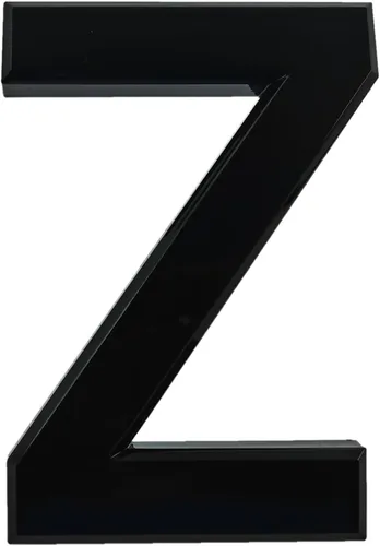 Miniatura 12 de Cobata Números autoadhesivos de dirección de casa/calle de 3.9 pulgadas - Números autoadhesivos para buzón/puerta - Caracteres de la A a la Z