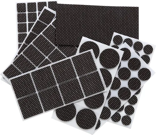 Miniatura 8 de Furnigear Almohadillas antideslizantes para muebles, autoadhesivas, antideslizantes, almohadillas resistentes para suelos de madera dura