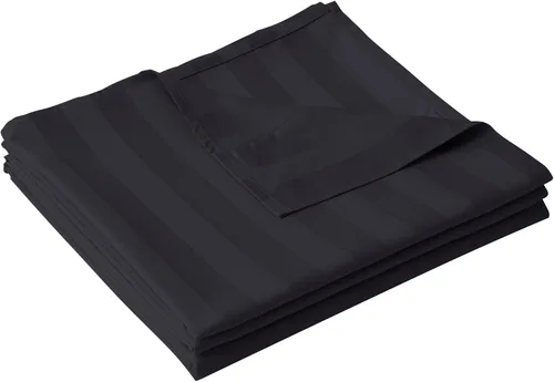 Miniatura 21 de Sábana plana de algodón tamaño Full solamente, 600 hilos 100% algodón egipcio sábana superior 1 pieza, sábanas planas frescas y transpirables Gris
