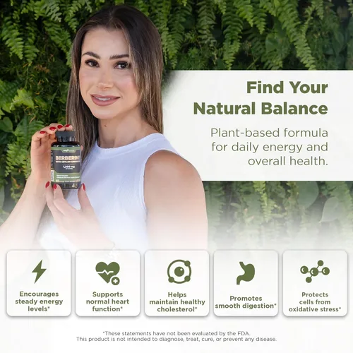 Miniatura 2 de Gade Nutrition Suplemento de berberina con canela de Ceilán Berberina mejor opción con cápsulas de canela de Ceilán Cápsulas vegetales orgánicas