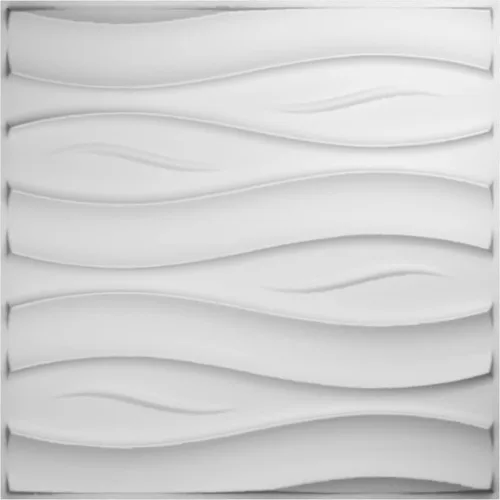 Miniatura 16 de Ekena Millwork WP20X20SSWH 19 5/8 pulgadas de ancho x 19 5/8 pulgadas de alto Swell EnduraWall Decorativo 3D Panel de Pared Cubre 2.67 pies cuadrados