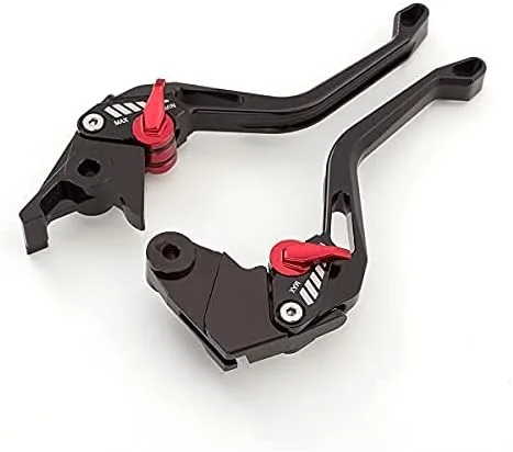 Miniatura 6 de Palancas de freno de embrague CNC cortas ajustables para carreras de motocicleta Scrambler Cafe Racer 2019-2020 Hypermotard 1100/S/EVO SP 2007-2012