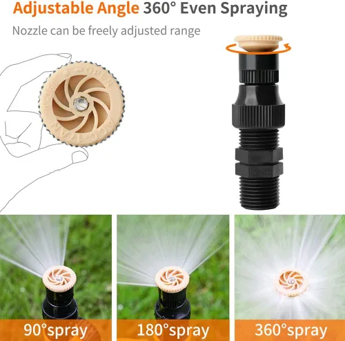 Miniatura 6 de Magik Sistema de riego automático multifunción con rotación de 360° y ajustable de 4 ~ 8 piezas (paquete de 4)
