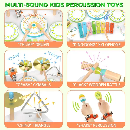 Miniatura 8 de Juguete de tambor para niños