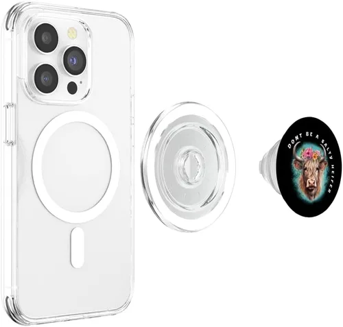 Miniatura 4 de Don't Be A Salty Heifer Please Hay Girl - PopSockets MagSafe PopGrip para iPhone