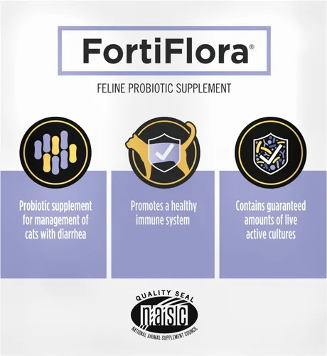 Miniatura 9 de Purina Pro Plan Suplementos Veterinarios FortiFlora Probióticos para Gatos para la Salud Digestiva y Contra la Diarrea - Caja de 30