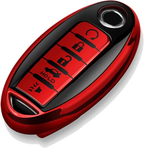 Miniatura 13 de Tukellen Compatible con Nissan - Funda para llavero de TPU suave para Infiniti X-Trail Rogue Altima Quest Pathfinder Sentra Patrol CIMA Fuga Armada