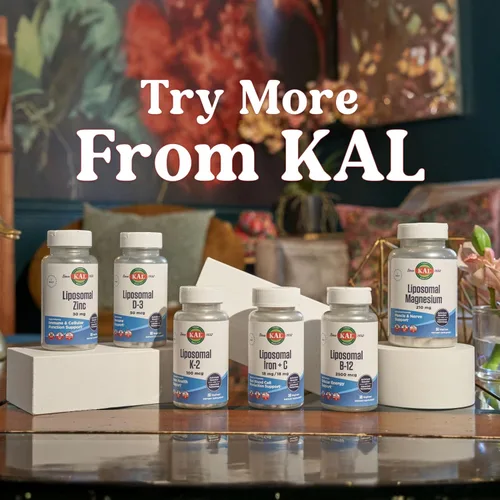 Miniatura 5 de KAL Zinc liposomal de 30 mg, suplemento para función celular y apoyo inmunológico, suplementos de zinc de absorción mejorada, vegano, sin gluten