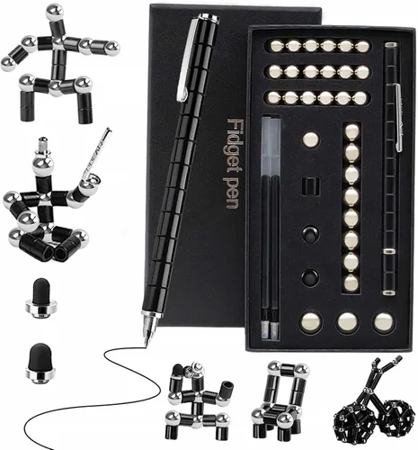 Miniatura 9 de Bolígrafos Fidget Magnéticos para Adultos y Adolescentes - Regalos de Graduación para Ella Cosas Geniales Alivio del Estrés Regalos Divertidos