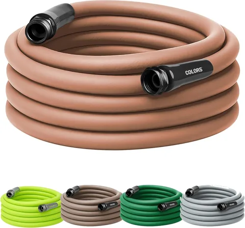 Miniatura 25 de Flexzilla - Manguera de jardín de uso general de 5/8 pulgadas x 15 pies, manguera de agua ligera para todo tipo de clima, resistente y flexible