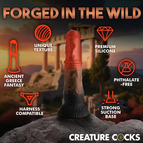 Miniatura 5 de CREATURE COCKS Centaur - Consolador de silicona para hombres, mujeres y parejas. Firme y flexible, base de succión fuerte, consolador de fantasía