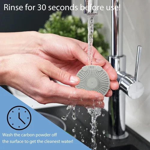 Miniatura 5 de Hydro Cell A200 - Filtro humidificador con carbón activado compatible con BONECO y AIR-O-Swiss Humidificador ultrasónico, paquete de 3, color gris