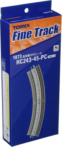 Miniatura 2 de Tomytec 018735 – 4 pistas curvadas en hormigón/Bettung Ribblehead Viaducto, 45 grados