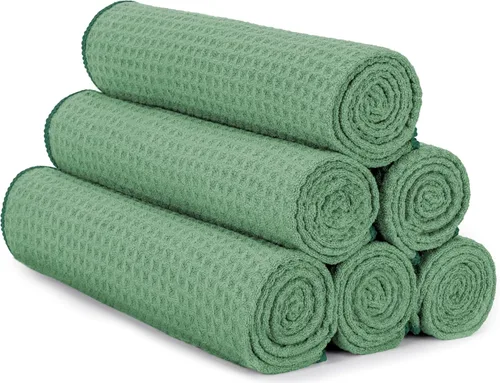 Miniatura 12 de S&T INC. Toallas de microfibra para gimnasio, toalla de yoga para el hogar y bolsa de gimnasio, 16 x 27 pulgadas, paquete de 6