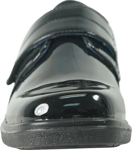 Miniatura 7 de bravo! Mocasines clásicos sin cordones y cordones Oxford William Kid Dress Shoe Uniforme escolar con plantilla extraíble y punta cuadrada Negro