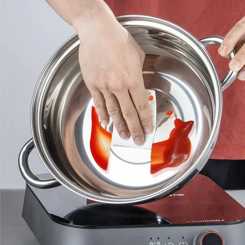 Miniatura 4 de Olla de vapor con tapa, olla multiusos de acero inoxidable para cocinar al vapor, 11 pulgadas para verduras, guisos, pasta, albóndigas, salsa