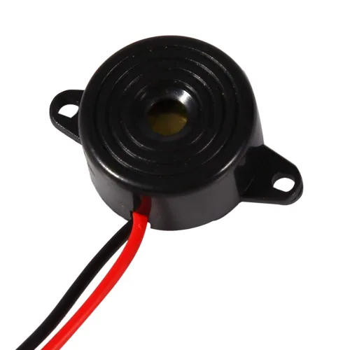 Miniatura 3 de piezo zumbador de alarma, Zumbador Electrónico Sonido de Alerta de Sonido 3 24V Piezo Tono Electrónico Zumbador de Alarma de Sonido Continuo