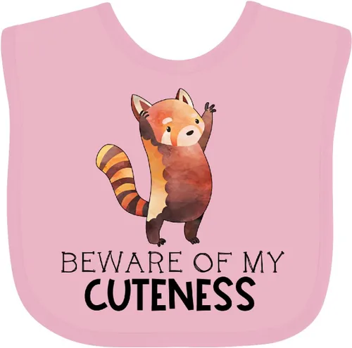 Miniatura 10 de inktastic Beware Of My Cuteness Cute Red Panda Babero