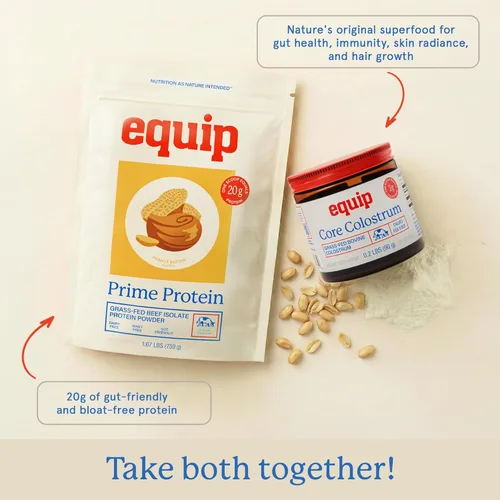 Miniatura 8 de Equip Foods - Polvo de proteína limpia de carne de res alimentada con pasto, aislado proteico, apto para dieta carnívora, paleo y keto, sin gluten