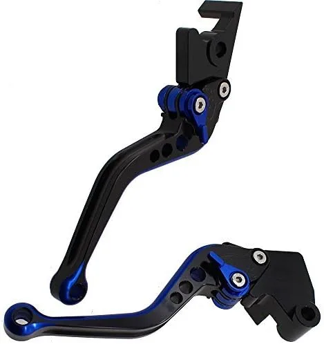 Miniatura 3 de FXCNC Palancas de embrague de freno de motocicleta compatibles con Raptor YFM660 01-06, TTR125L/LE/LW 00-16, XT660/R/X 04-13, YFM700 Raptor 700R