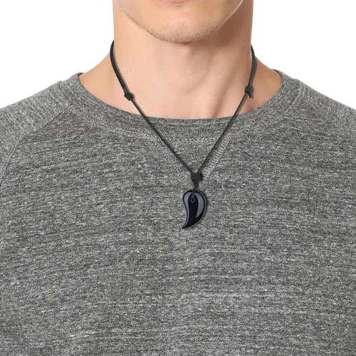 Miniatura 4 de COAI Collar de cristal curativo de magatama japonés