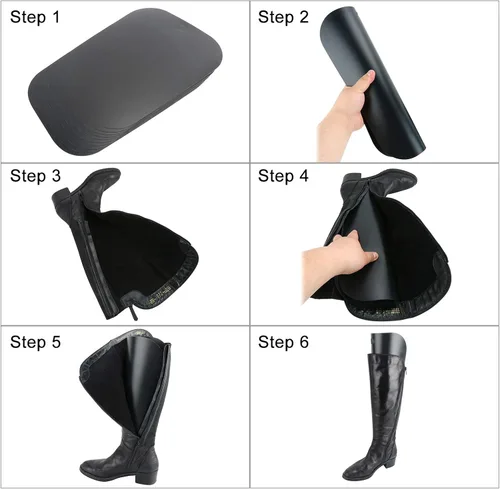 Miniatura 4 de Homend - 5 pares (10 hojas), diseño de botas, para mujer y hombre
