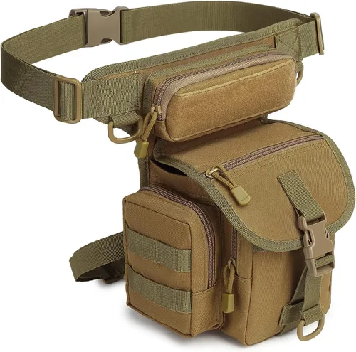 Miniatura 2 de Bolsa táctica de la pierna de la caída del muslo paquete militar de la cintura para la motocicleta Racing Bike Ciclismo senderismo equitación