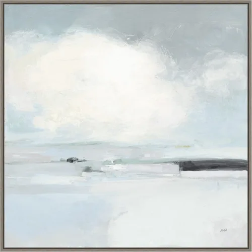 Miniatura 12 de Amanti Art Lienzo enmarcado para pared, 16 x 16 pulgadas, horizonte neutro I de Julia Purinton, lienzo enmarcado para pared, obras de arte