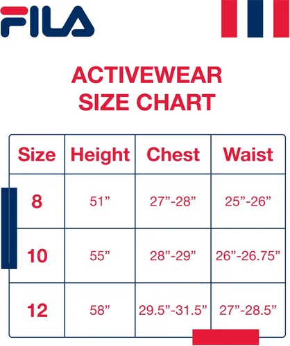 Miniatura 7 de Fila Conjunto deportivo deportivo para niños, sudadera de tricot de 3 piezas, pantalones deportivos, camisa, ropa deportiva para niños (4-16)
