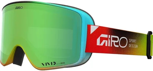 Miniatura 18 de Giro Method - Gafas de esquí para hombres, mujeres y jóvenes, cambio rápido con 2 lentes VIVID, tecnología de ventilación antivaho - OTG Space Green